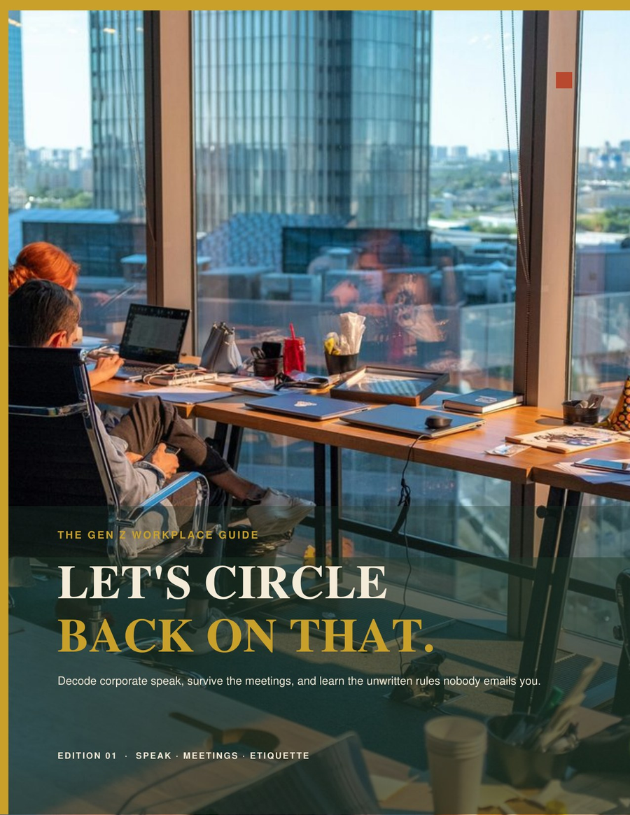 Let's Circle Back On That
