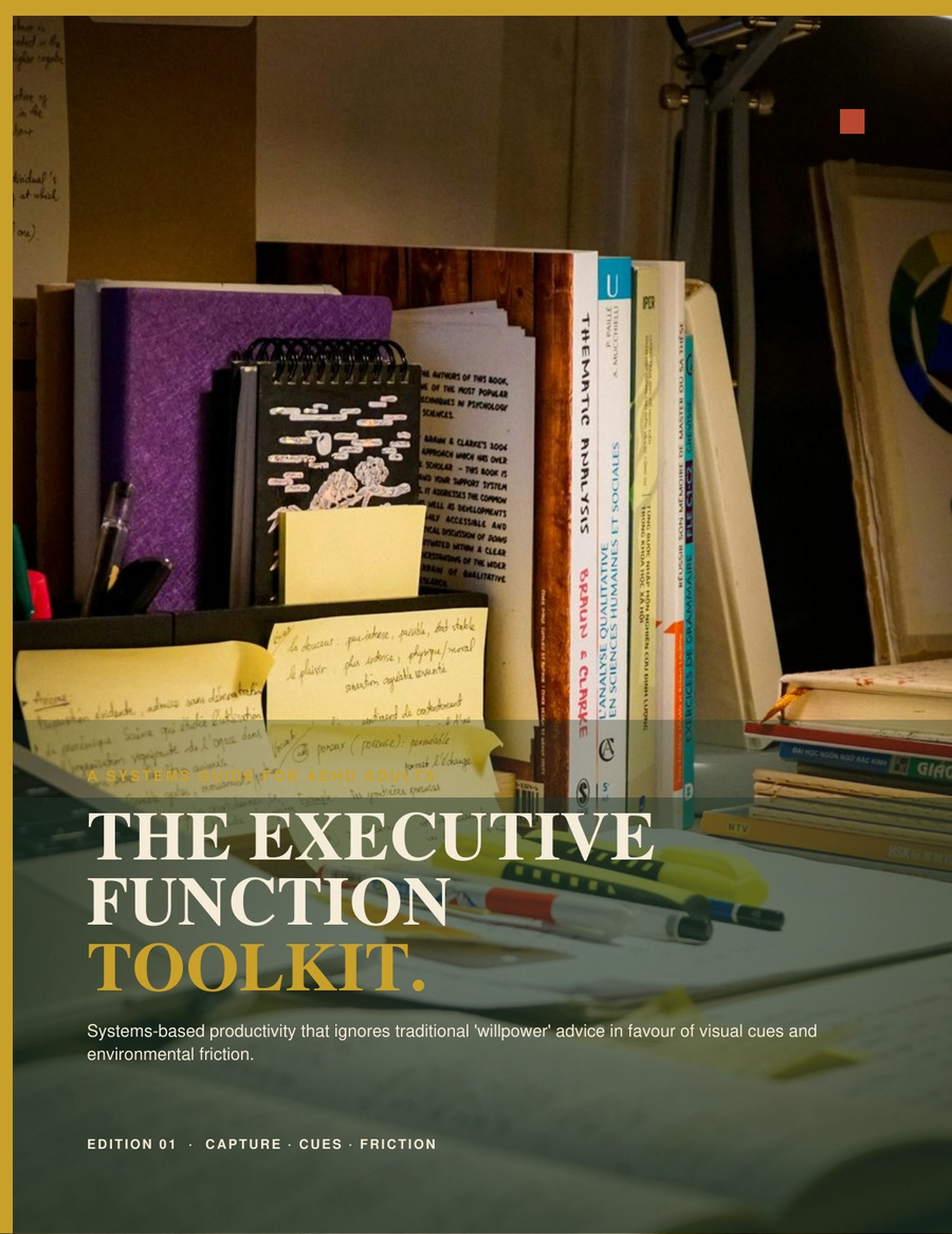 The Executive Function Toolkit for ADHD Adults